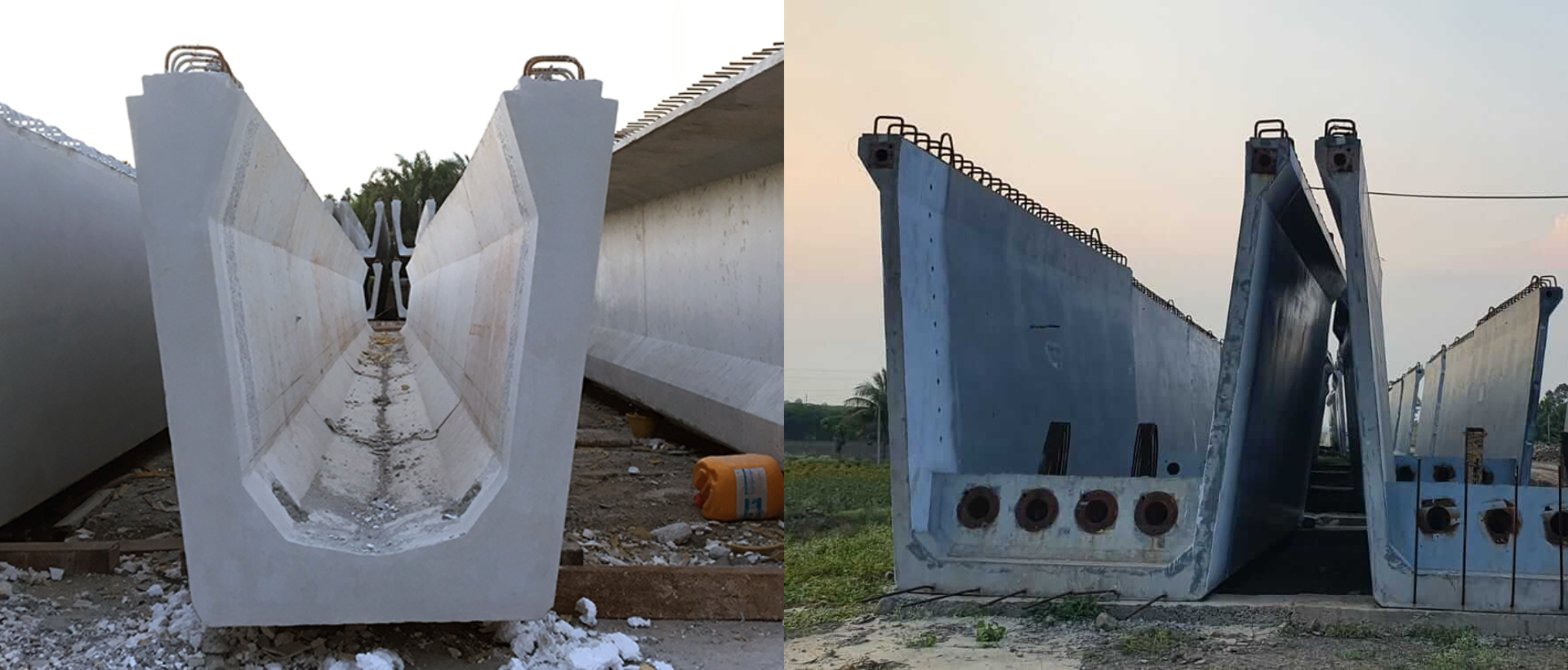 Comparison with Reinforced Concrete
